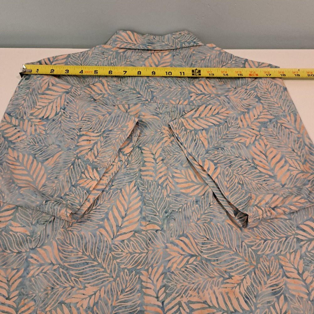 Pete Huntington men's Bali medium short sleeve button down shirt - Picture 10 of 10
